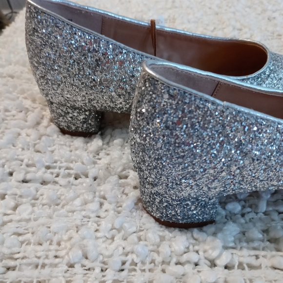 H&M ROUND TOE SPARKLY PUMPS, 39, NWT - Picture 4 of 5